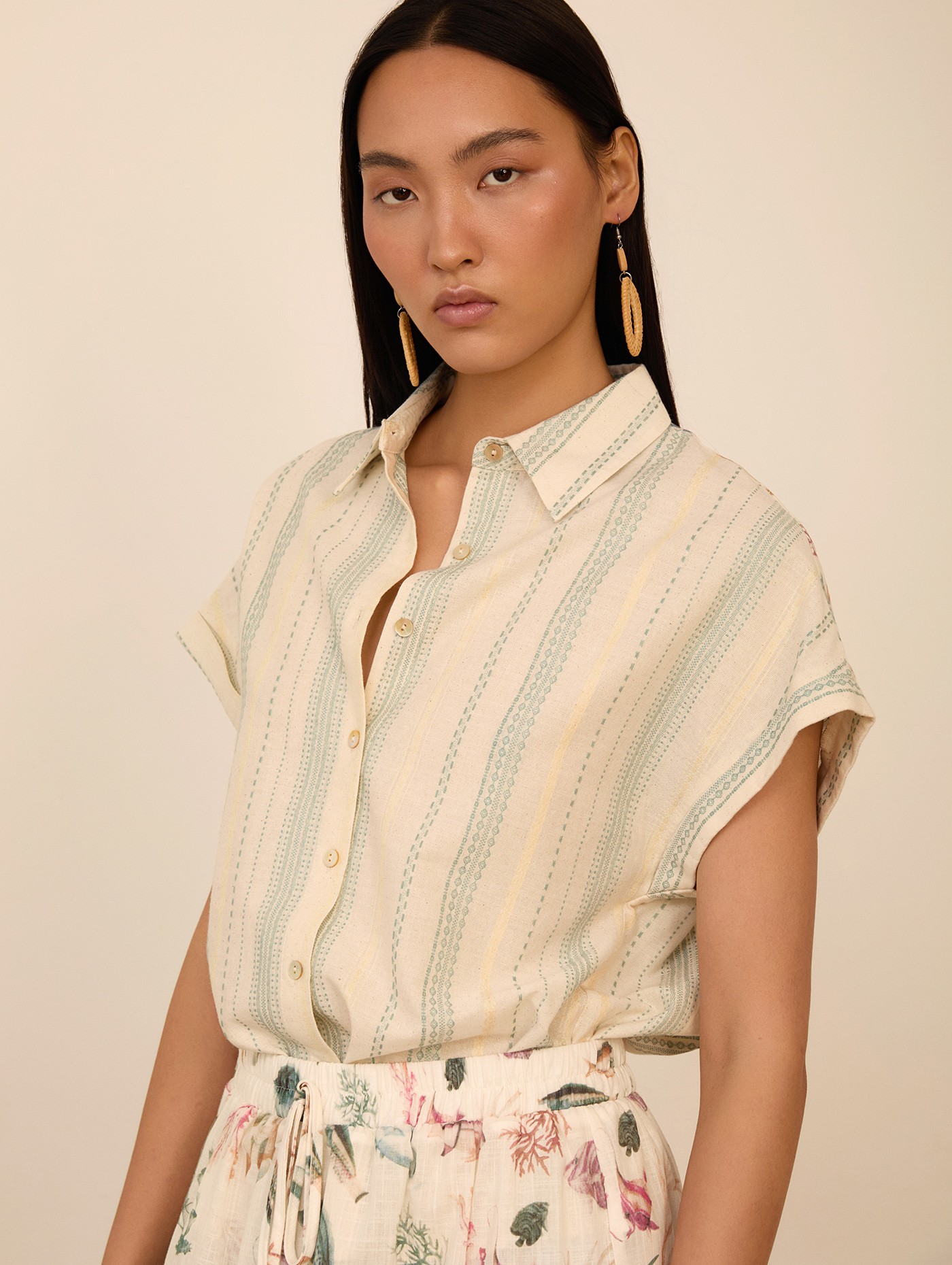 Camisa de manga corta