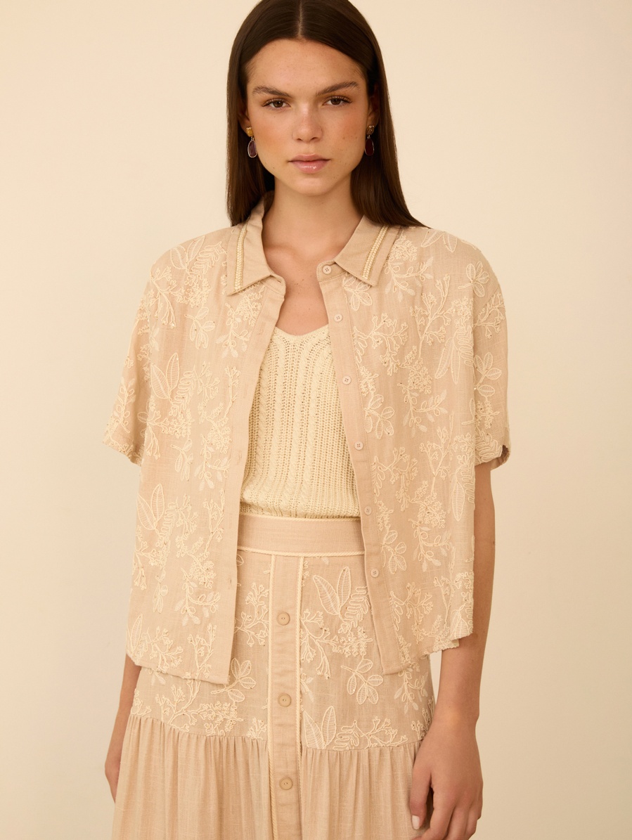 Camisa de manga corta