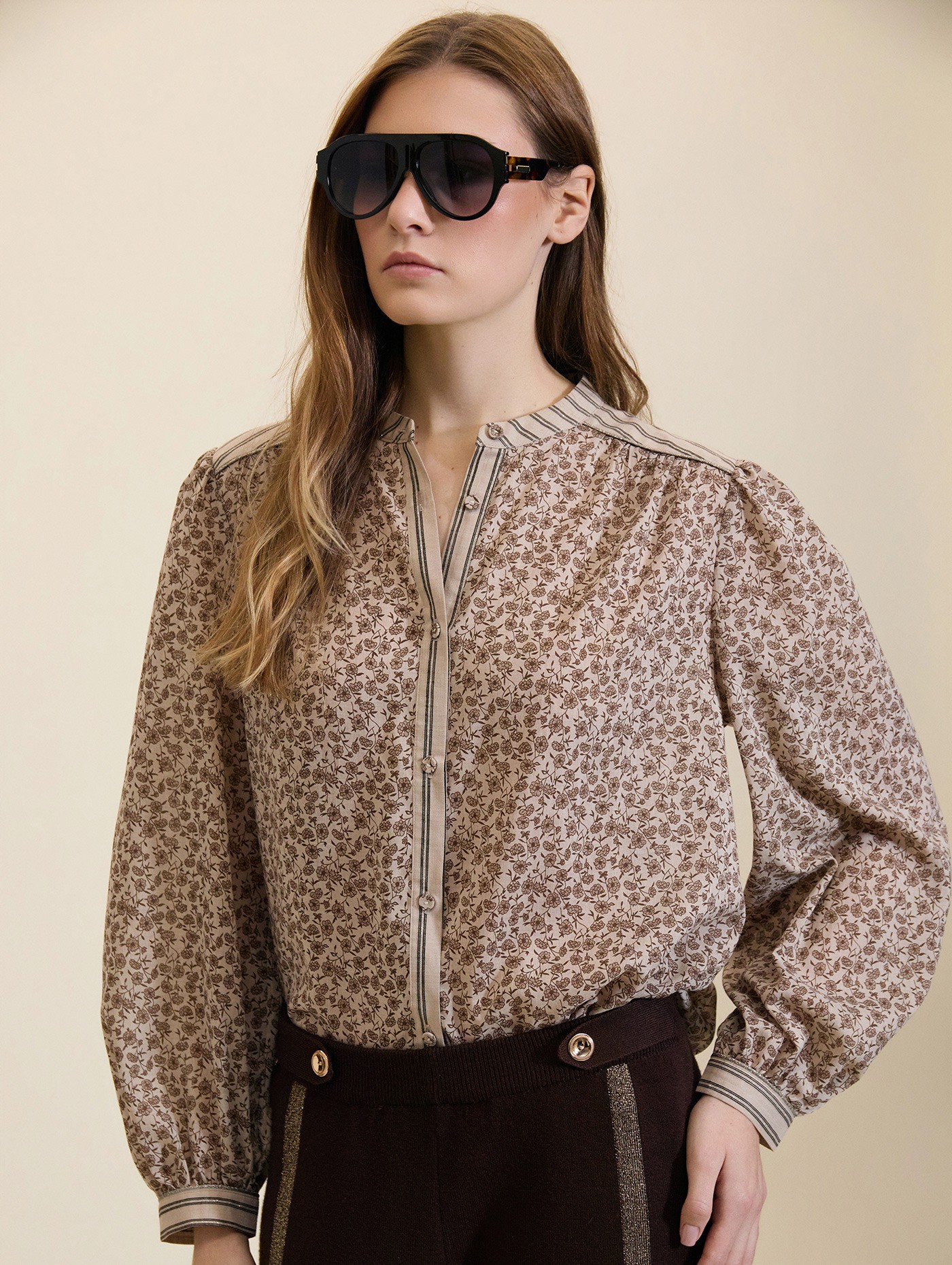 Blusa mixta floral 3