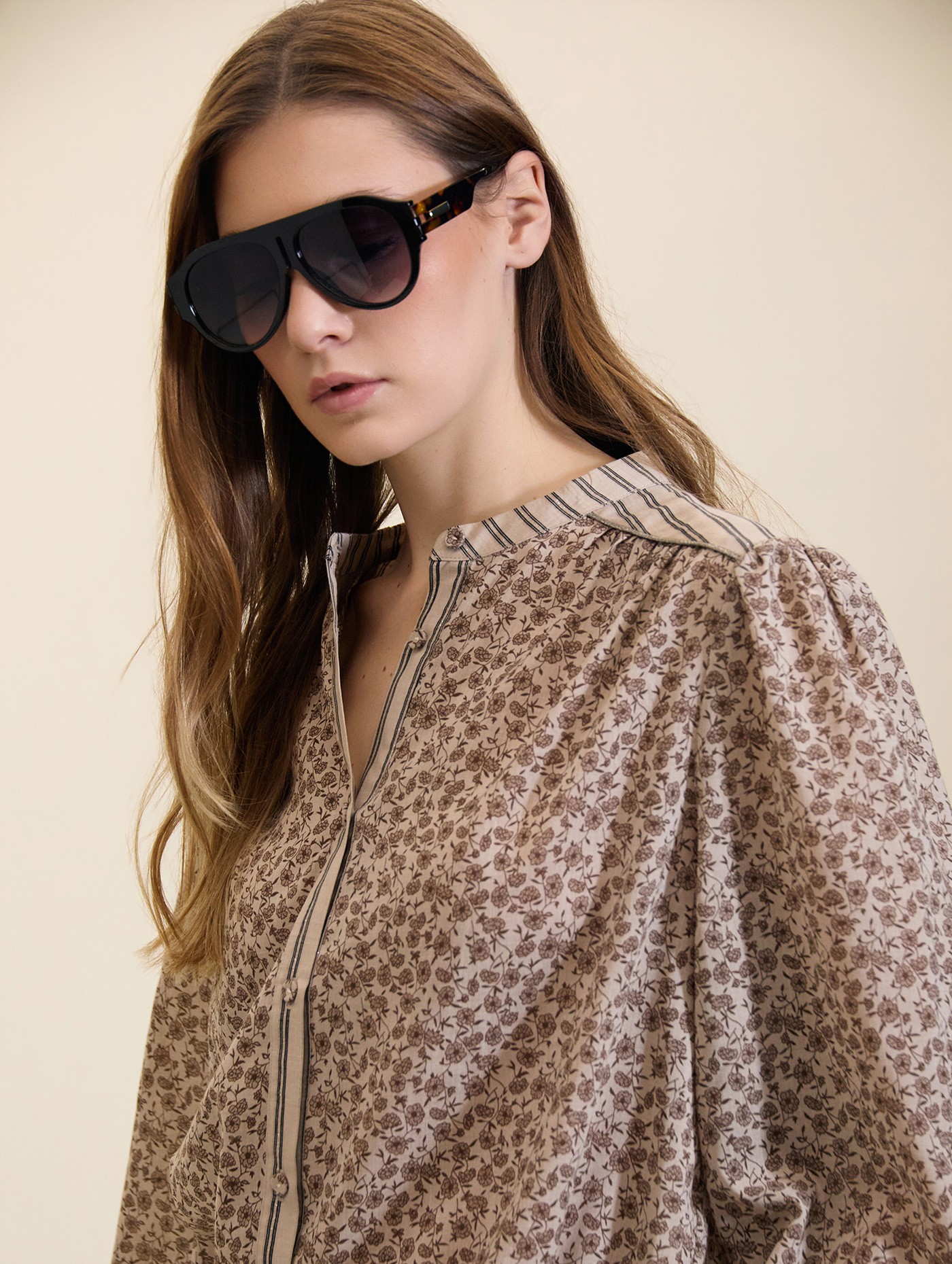 Blusa mixta floral 2