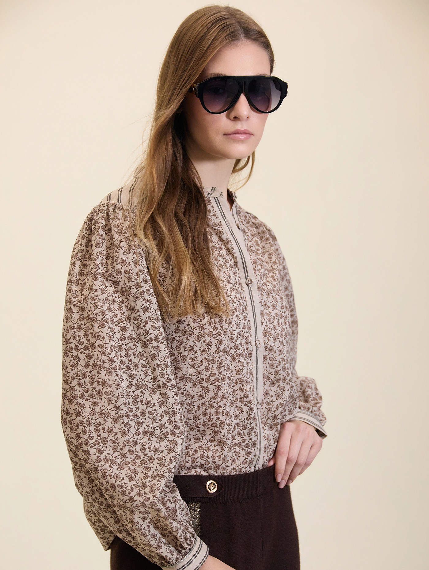 Blusa mixta floral 1